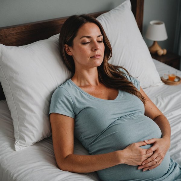 Comment créer un environnement de sommeil optimal pour une femme enceinte souffrant de reflux gastrique?