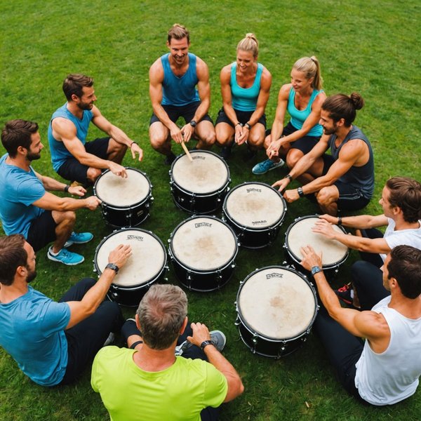 Comment utiliser les cercles de tambour pour créer une routine de fitness amusante et efficace?